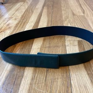 Plein Sud Leather Velcro Belt
